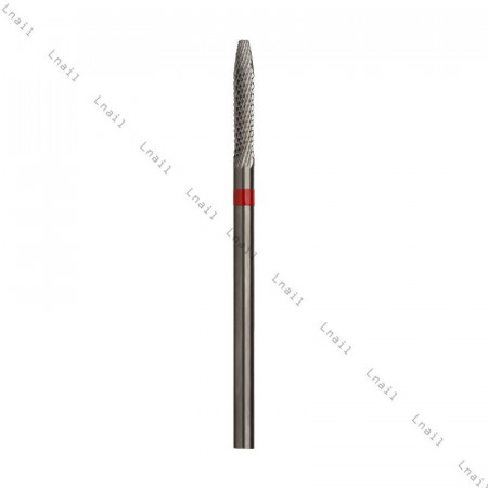 Carbide Bur Ø2,3mm fine cross cut red - Lnail.de GmbH302602