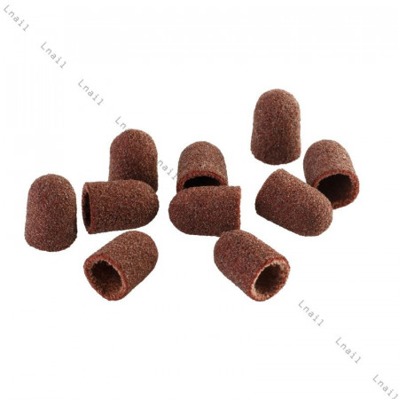 Sanding cap Ø 7 mm 100 pcs Rounded Coarseness: Coarse 80 - Lnail.de GmbHSK 7x13G-100